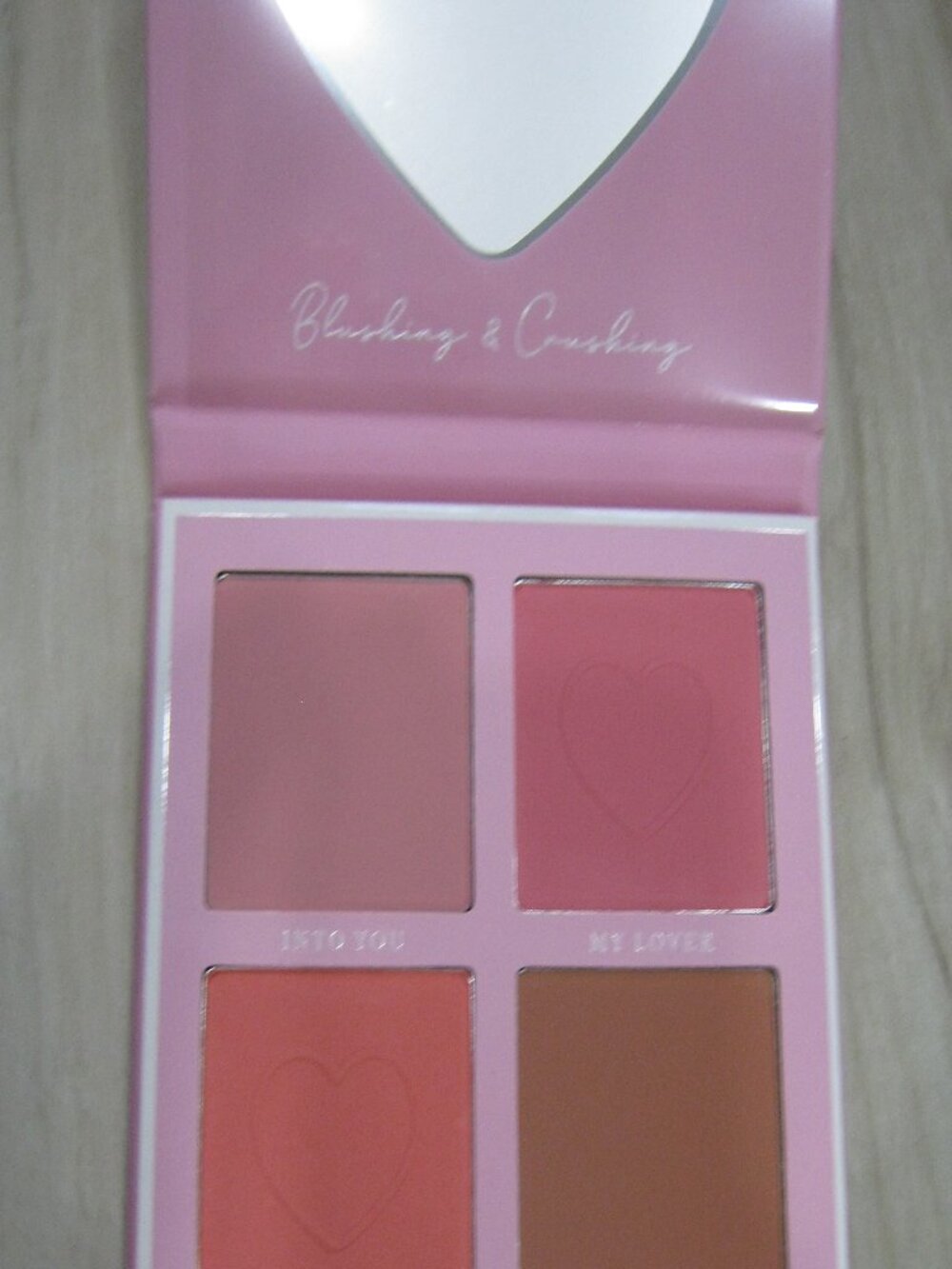 BeBella Cosmetics Blushing & Crushing Blush Palette